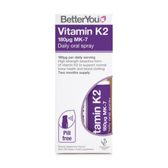 Better You Vitamin K2 Oral Daily Spray baksida