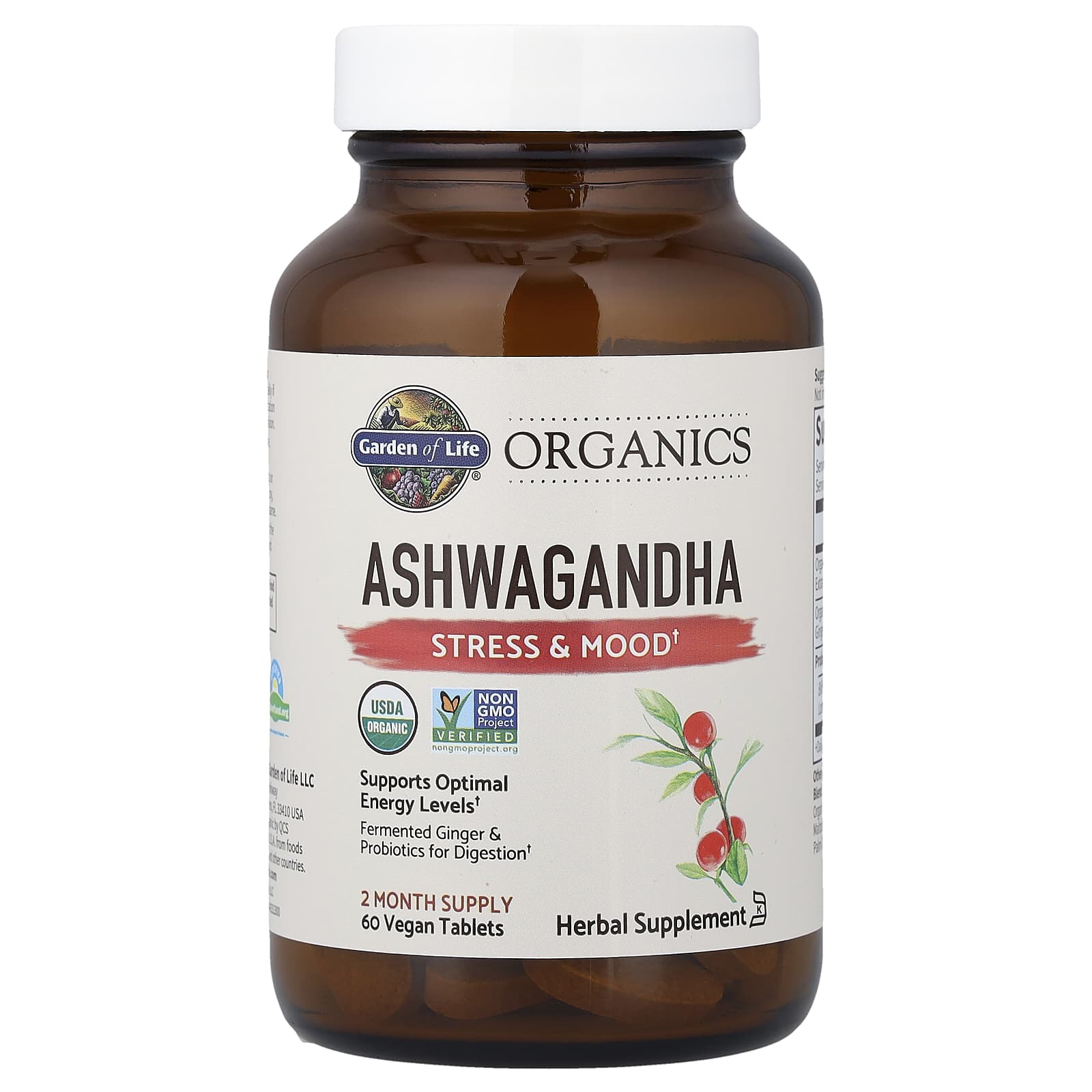 Garden Of Life - Mykind Ashwagandha - 60 Vegaanista Tablettia