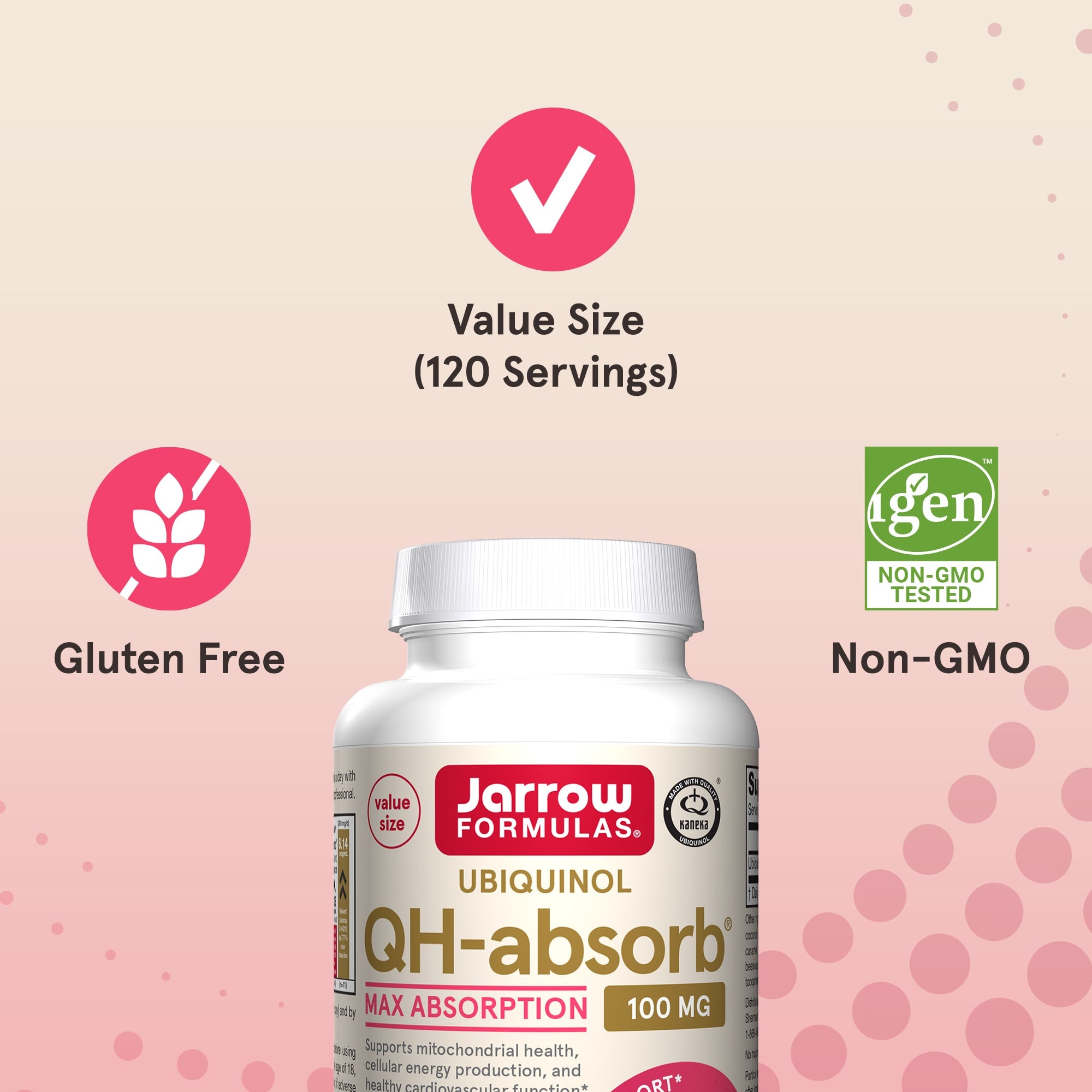 Jarrow Formulas - Ubiquinol Qh-Absorb 100mg
