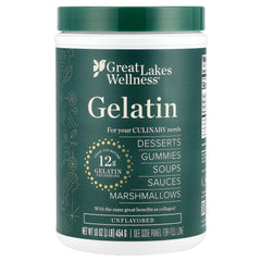 Great Lakes Culinary Gelatin baksida