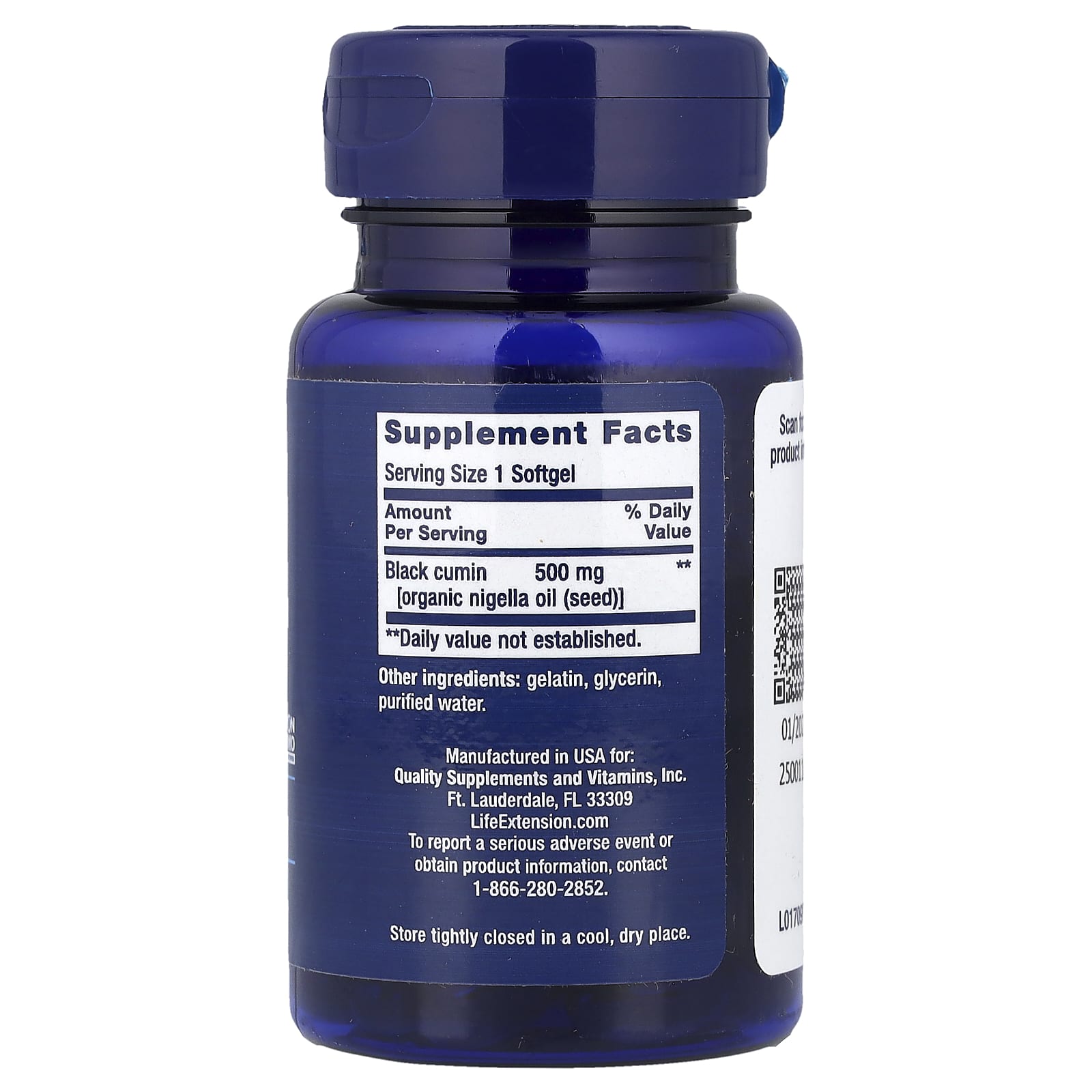 Life Extension - Black Cumin Seed Oil