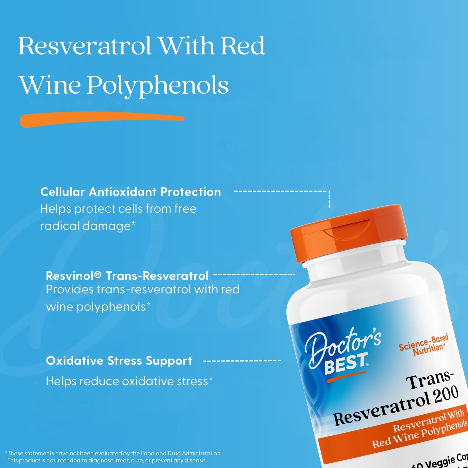 Doctor's Best - Trans-Resveratrol With Resvinol