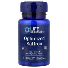 Life Extension Optimized Saffron With Satiereal baksida