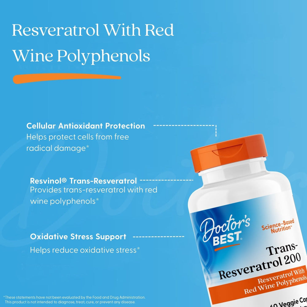Trans-Resveratrol Resvinol kapslarna lösa