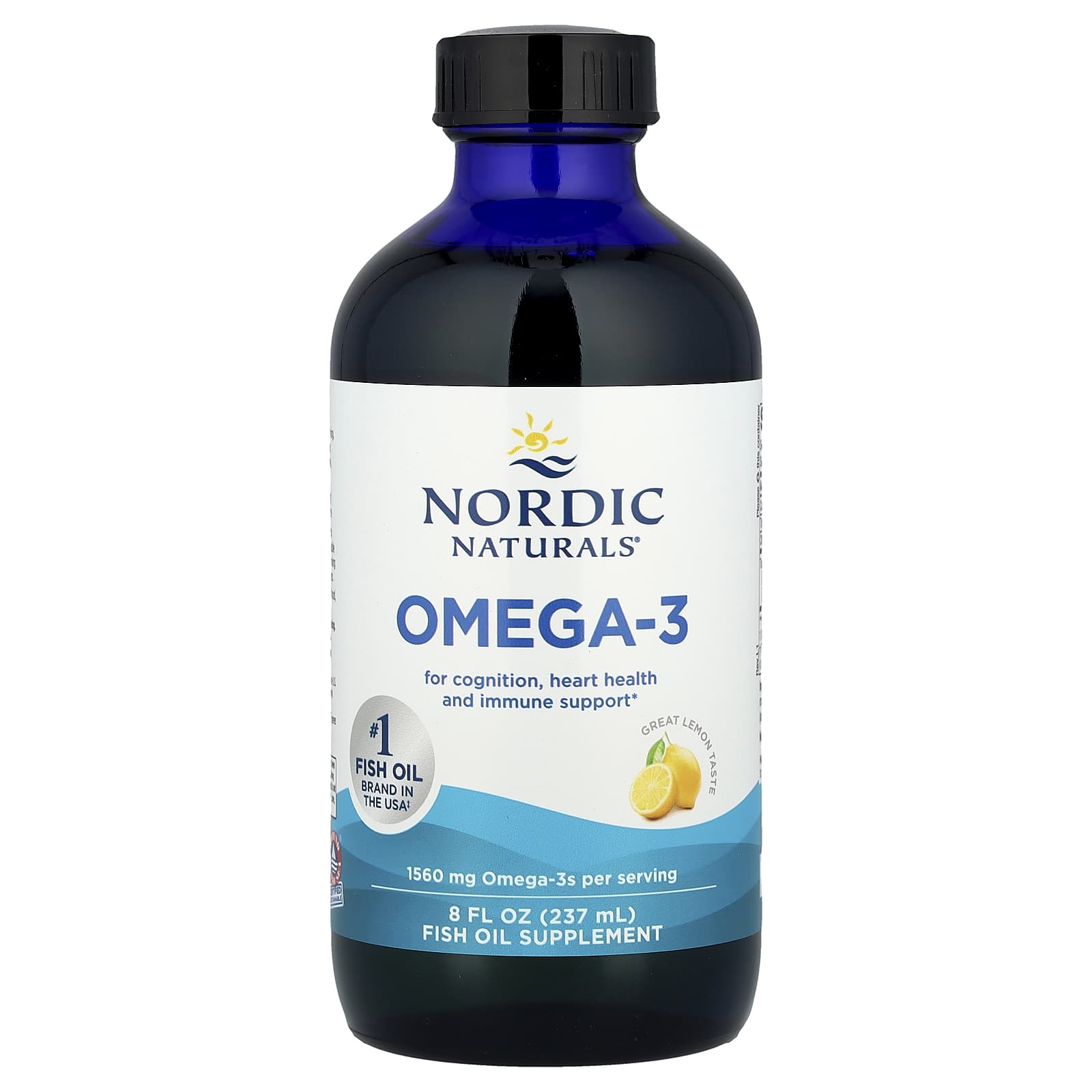 Omega-3 Liquid Citron vätskekonsistens demo