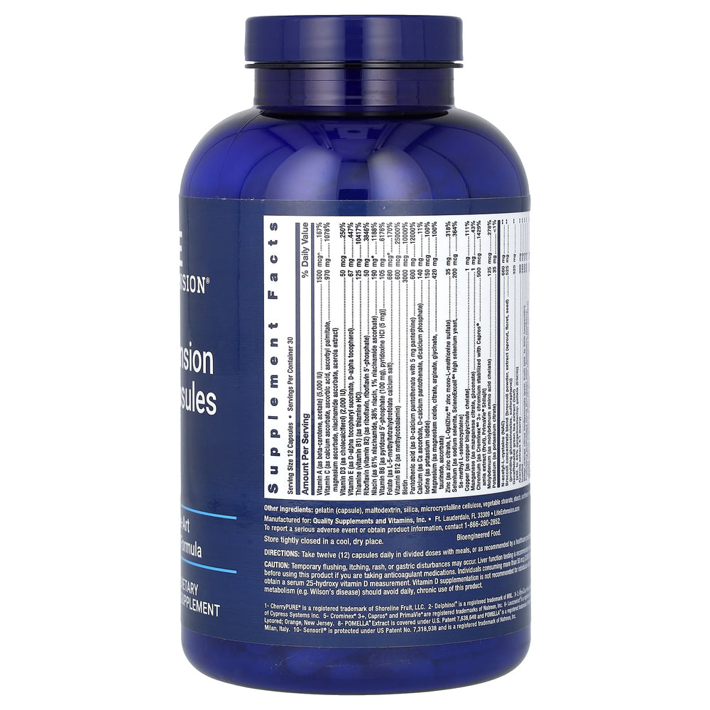 Life Extension Mix Caps ingredienser lista