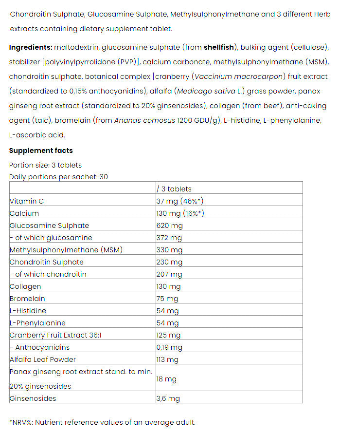 Nutriversum - Joint Guard - 30 kapselia