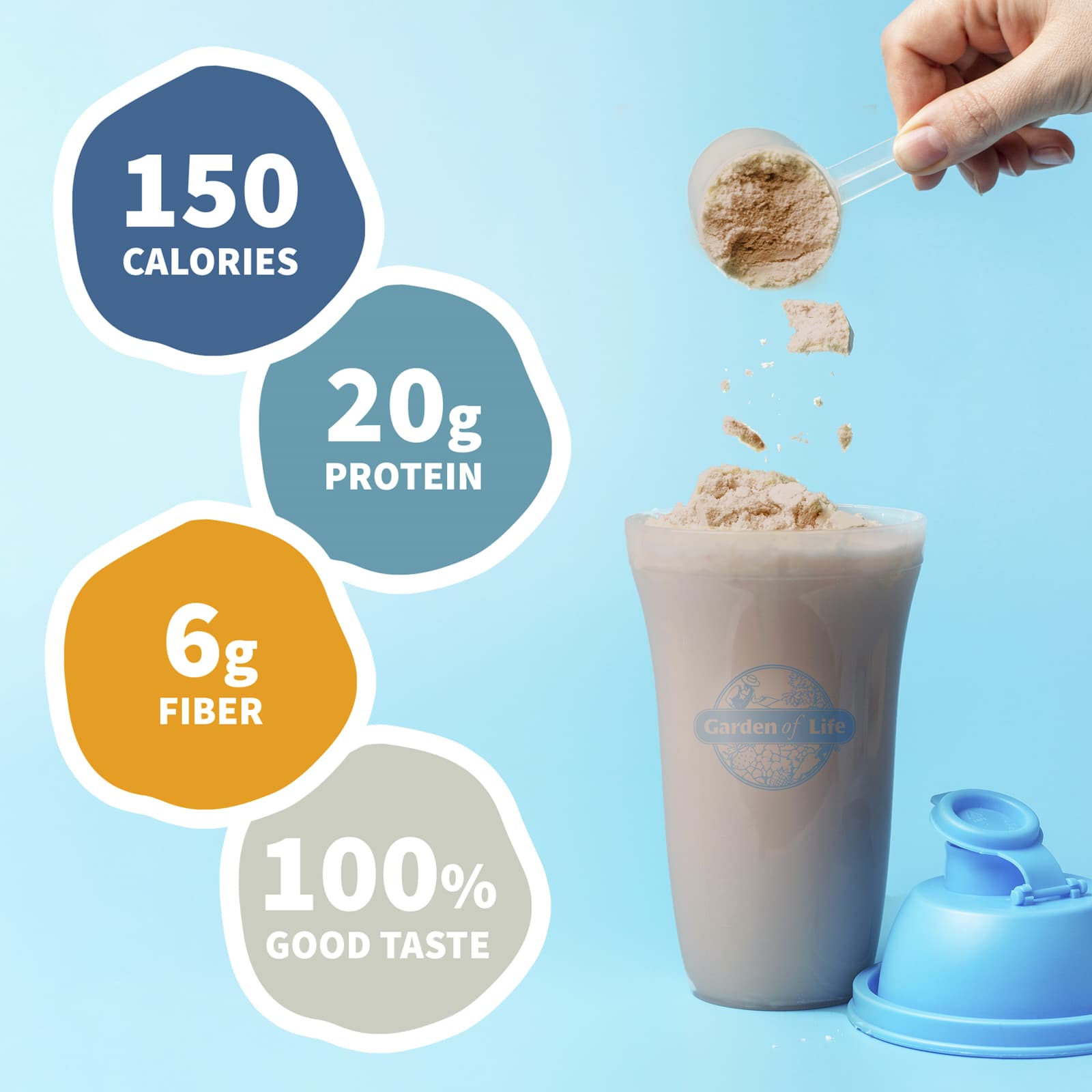 Garden of Life RAW Meal produktdetalj skopa