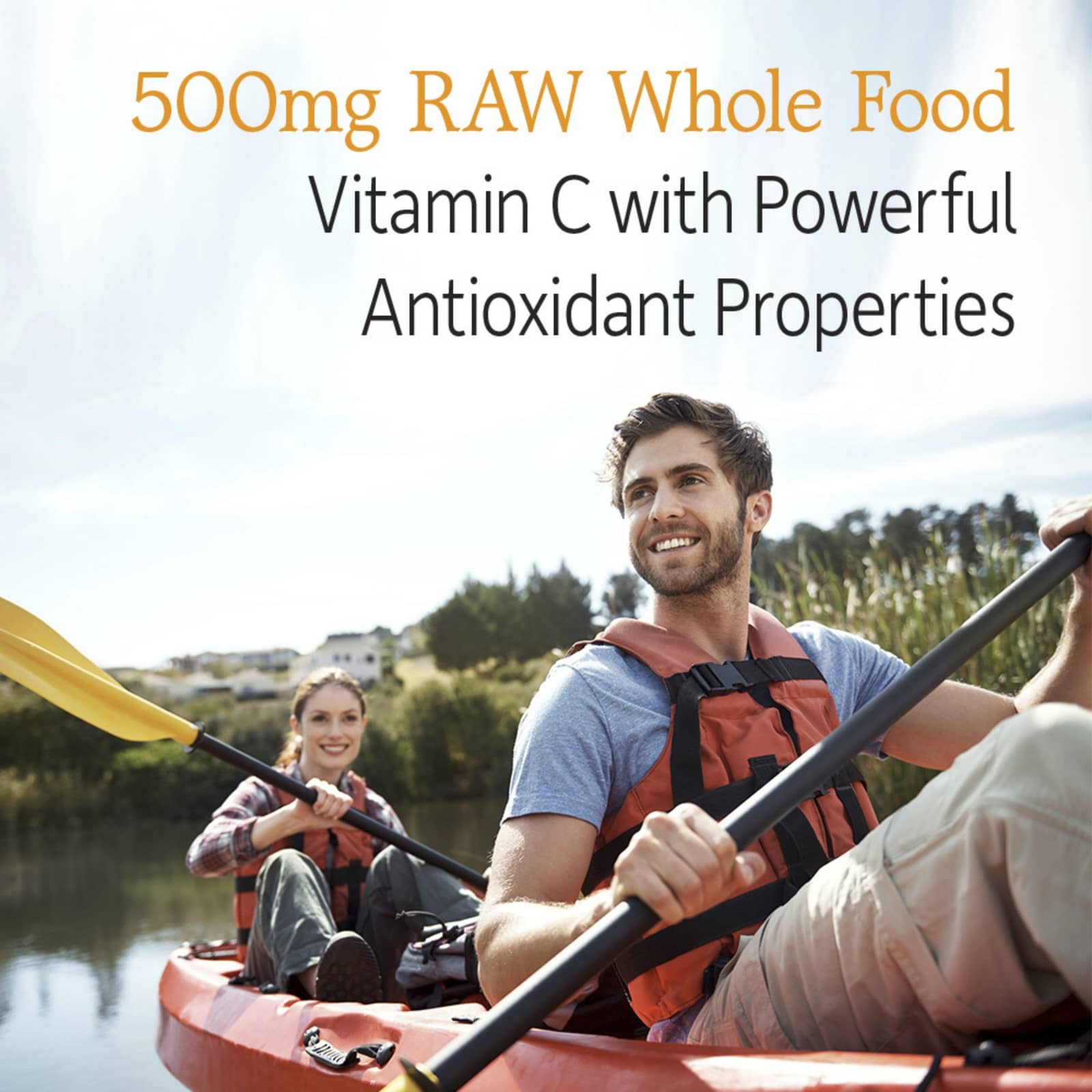 Vitamin Code RAW Vitamin C förpackning öppen