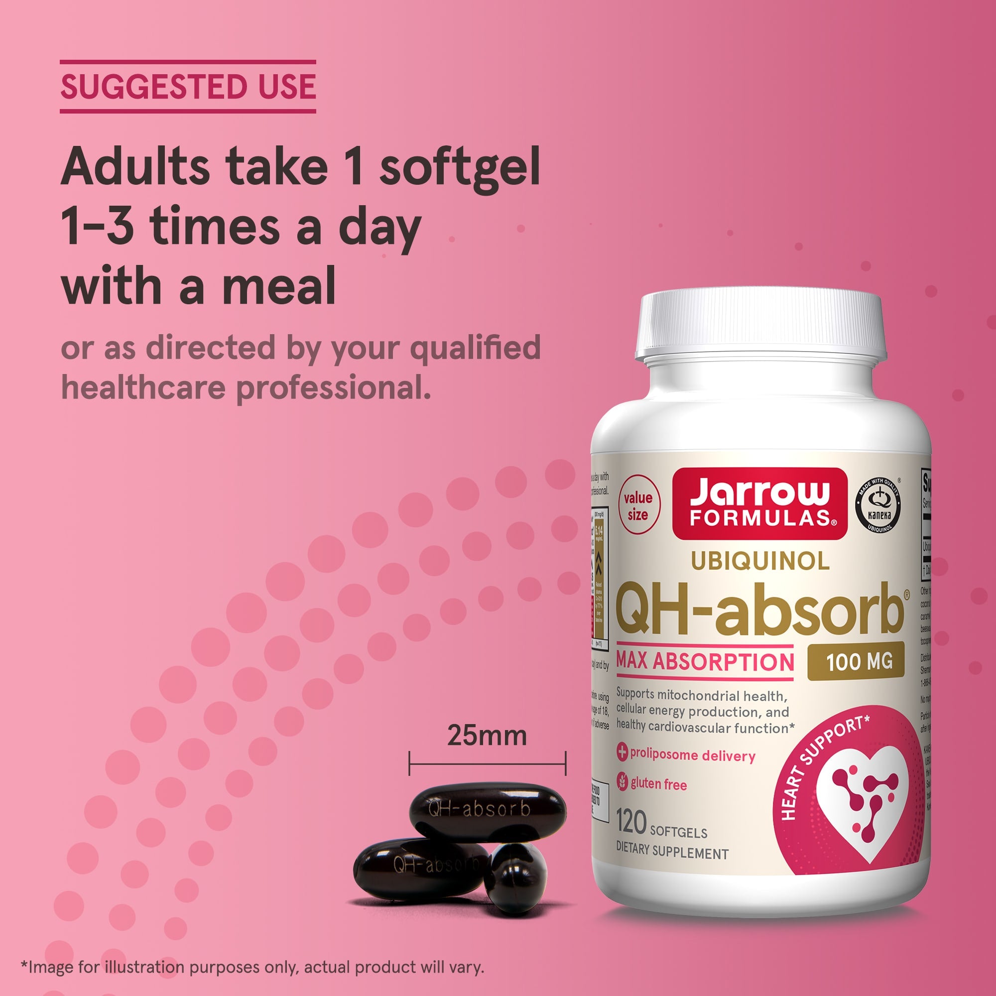 Jarrow Formulas - Ubiquinol Qh-Absorb 100mg