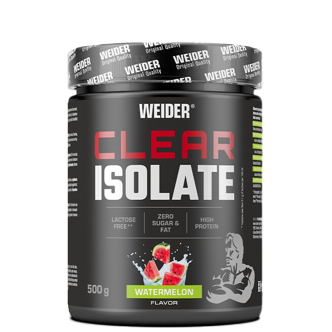 Weider - Clear Isolate - 500g (Kort Datum 2026-07-30)