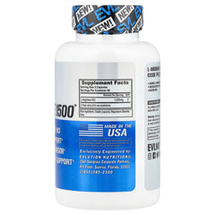 EVLution Nutrition - L-Arginiini 1500 - 100 Kapselia