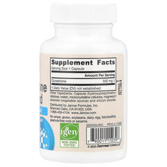 Reduced Glutathione näringsfakta-etikett
