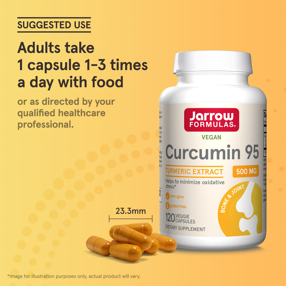 Jarrow Formulas Curcumin 95 etikett