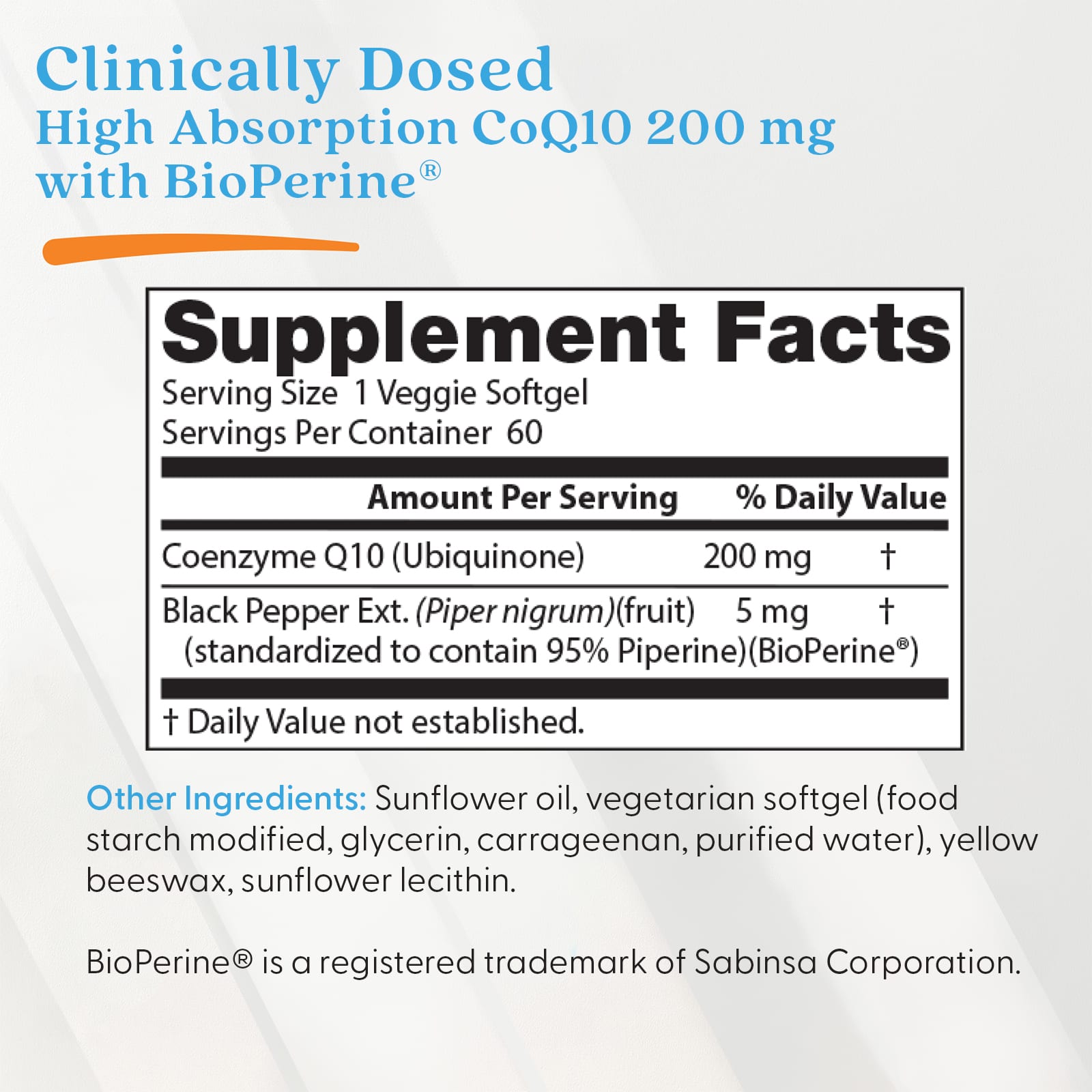 Doctor'S Best - High Absorption CoQ10 With Bioperine