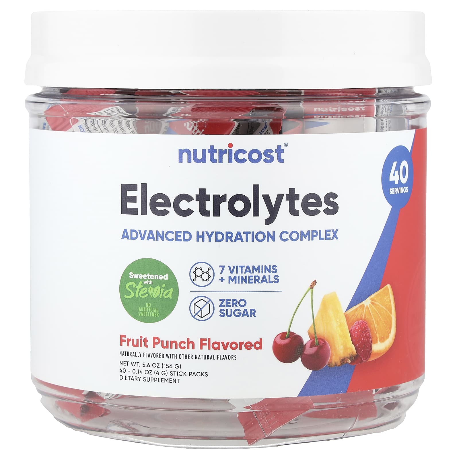 Nutricost - Elektrolyyttien Nesteytys Stick Pack