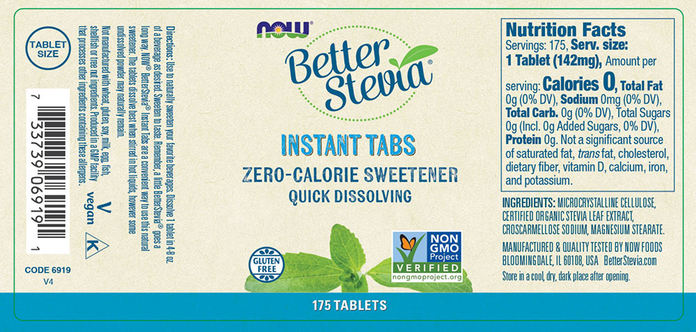 NOW Foods - Better Stevia - Luonnollinen makeutusaine