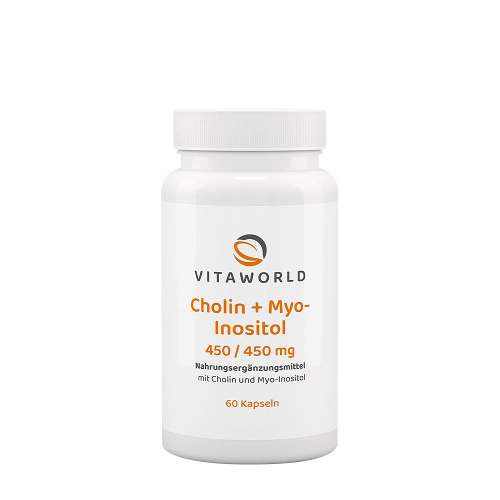 Vitaworld - Choline + Myo-Inositol - 60 Caps