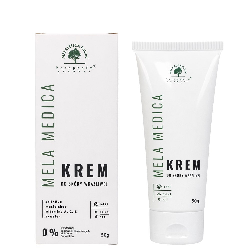 Melaleuca Pland / Parapharm Therapy - Melaleuca - Mela Medica Sensitive Skin Cream 50g