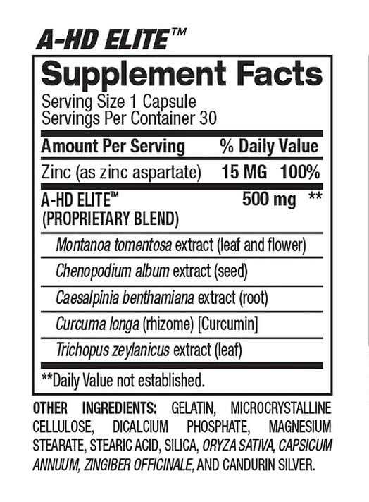 Bpi Sports - A-HD Elite - 30 Caps