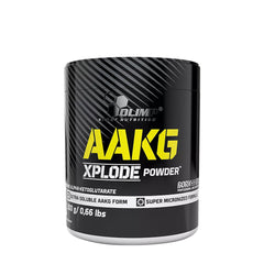AAKG Xplode Powder näringsfakta baksida