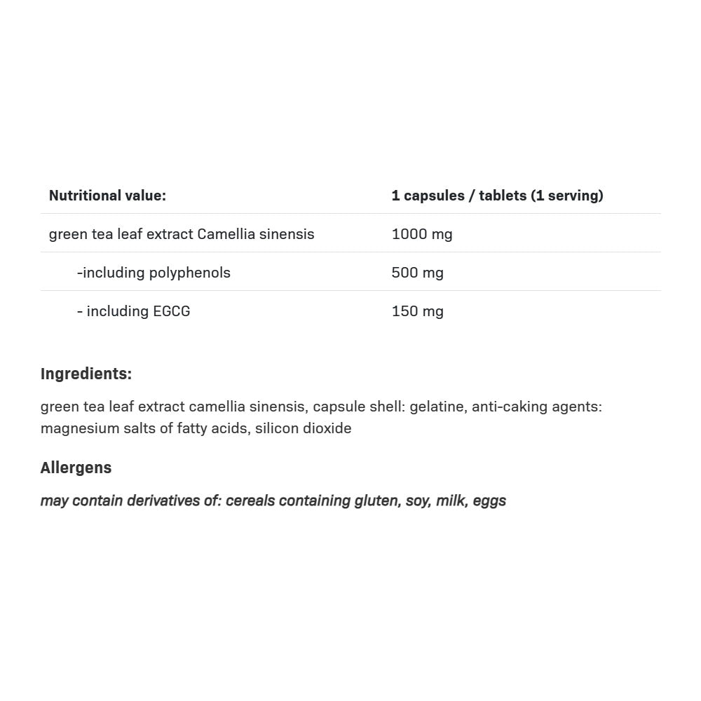 Allnutrition - Green Tea - 90 Caps