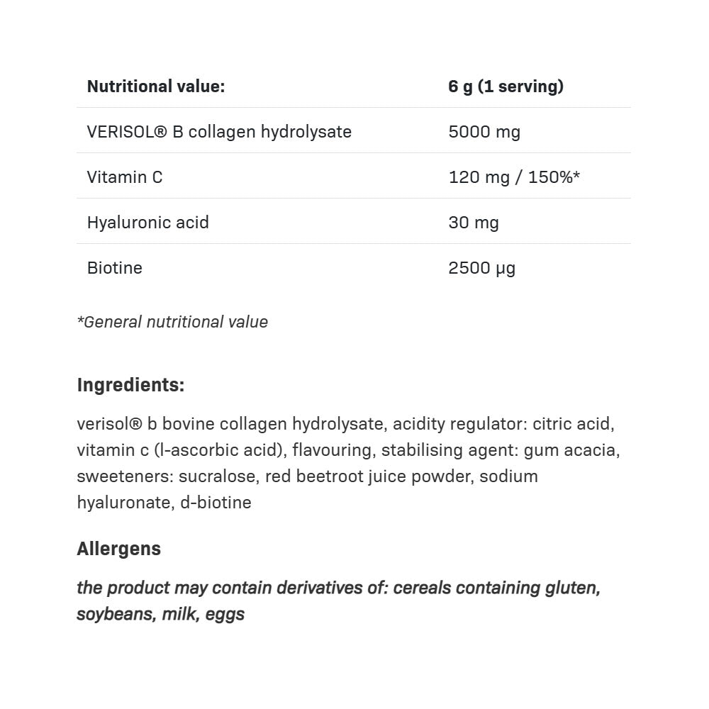 Allnutrition - Collarose - Collagen Hyaluronic Acid Biotin - 150g