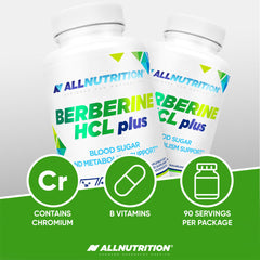 Allnutrition - Berberine HCL Plus - 90 kapsler