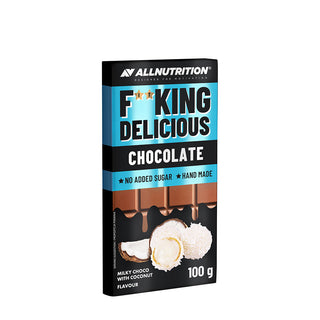 Allnutrition - Fitking Herkullinen Suklaa - Valkoinen Suklaa Kookos - 100g