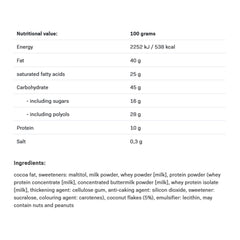 Allnutrition - Fitking Delicious Chocolate - White Chocolate Coconut - 100g