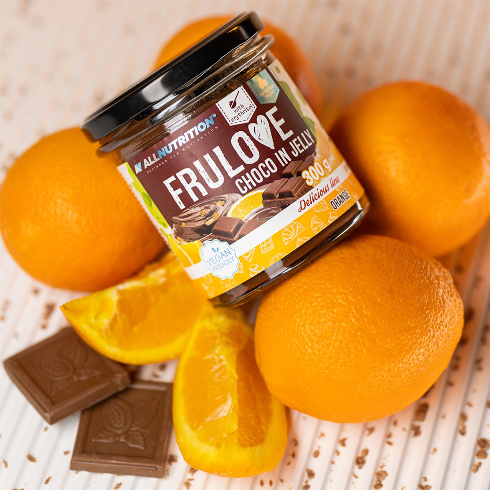 Frulove Choco In Jelly frukt & gelé närbild