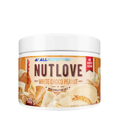 Allnutrition White Chocolate Peanut baksida näringsfakta