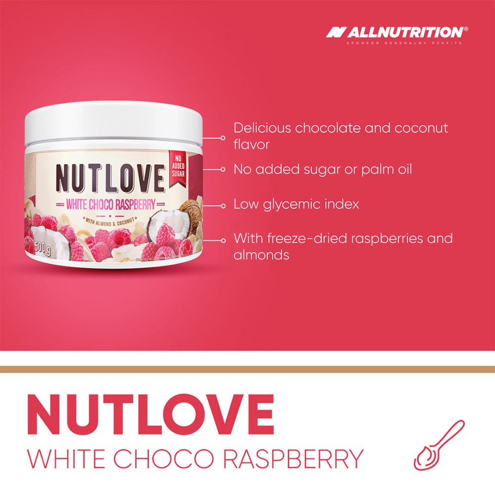 Allnutrition - White Chocolate Raspberry - 500g
