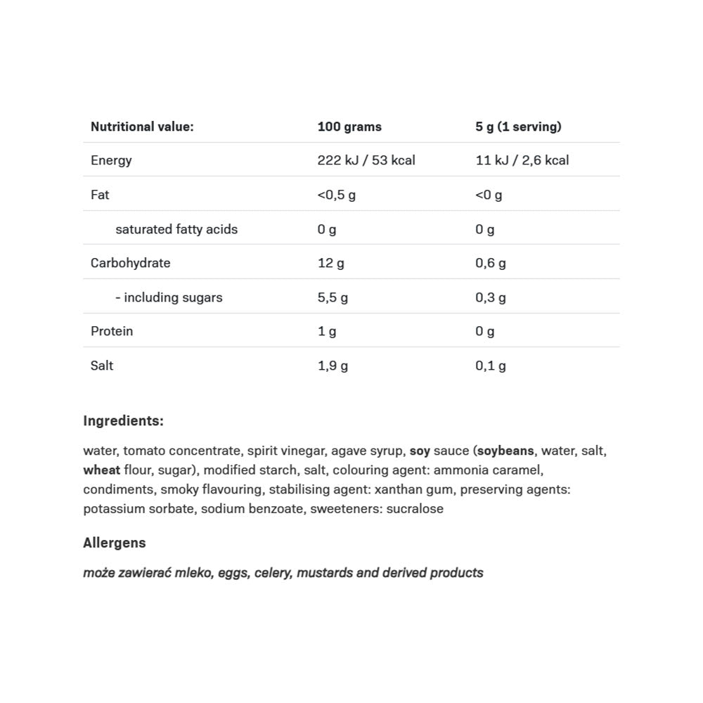 Allnutrition - Bbq Sauce - 440ml