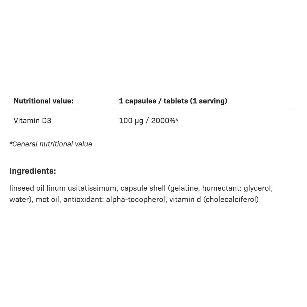 Allnutrition - Vitamin D3