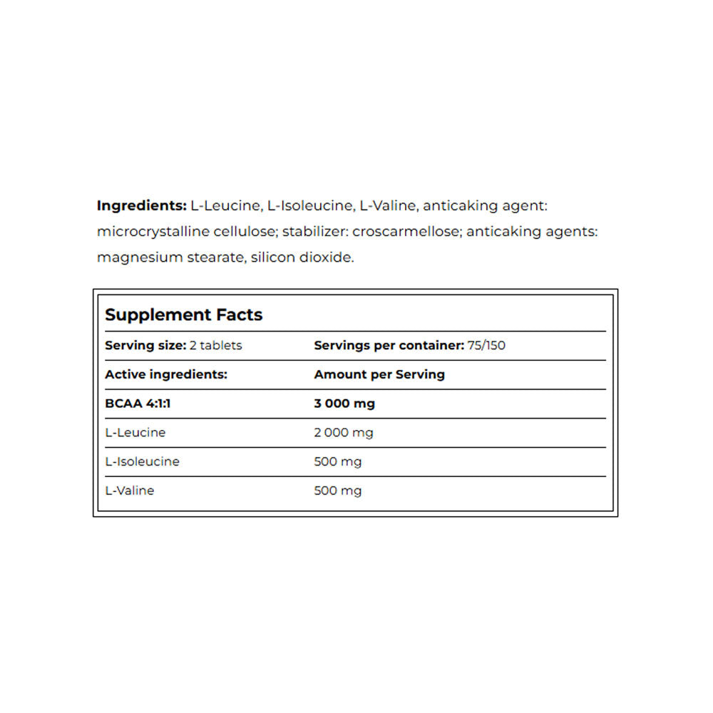 Amix - BCAA 4:1:1 Anabolic Extreme Ratio - 150 Tabs