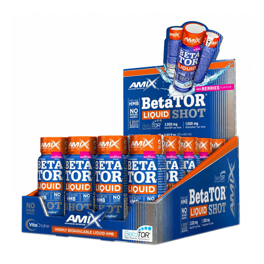 Amix Betator Liquid Shot 20x60ml flaskor