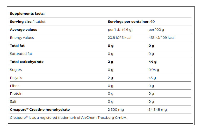 Amix - Creatine Creapure - 2500mg