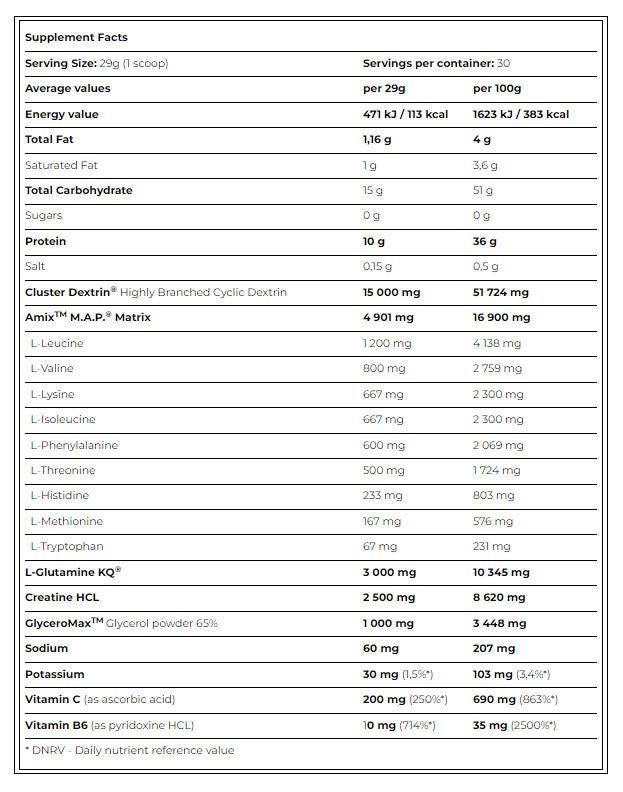 Amix - Perfect Intra - Advanced Intra Training Formula