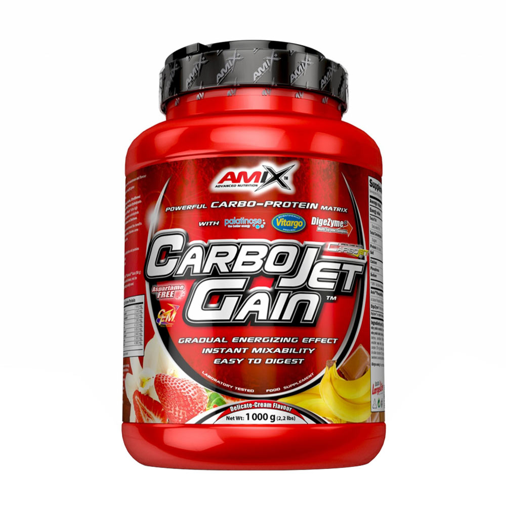 Carbojet Gain pulverstruktur och konsistens