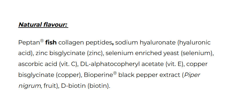 Amix - Peptan Kollageeni Merikollageenijuoma + Hyaluronihappo