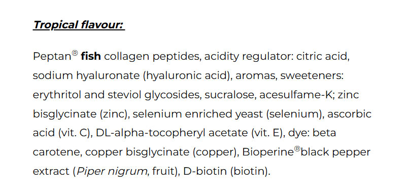 Amix - Peptan Collagen - Marine Collagen Drink + Hyaluronic Acid