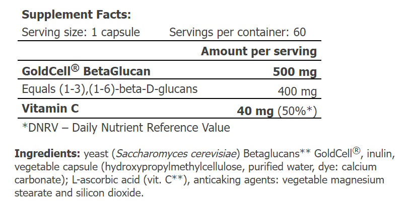 Amix - Provegan Betaglucan - 30 Days