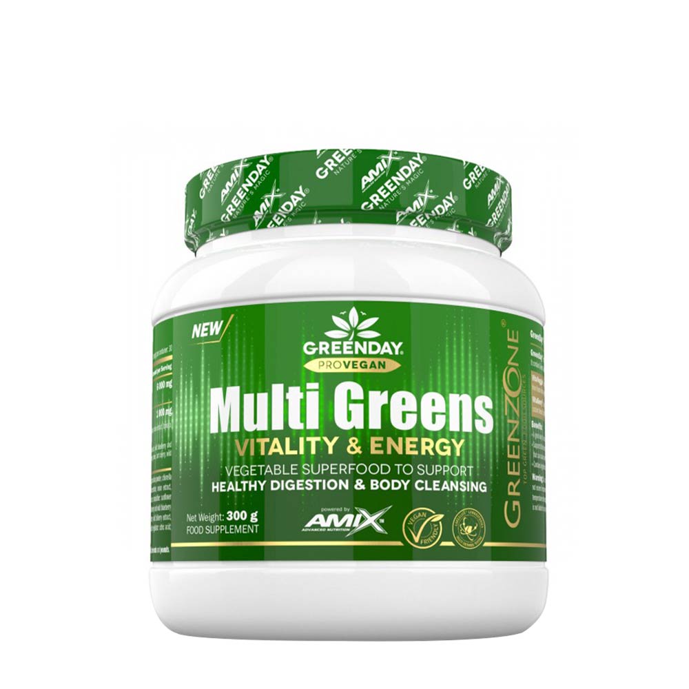 Amix Provegan Multigreens Vitality & Energy framsida