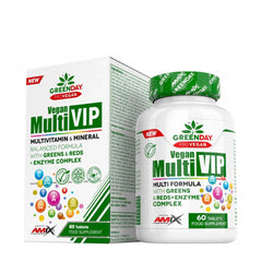 Amix - (Greenday Provegan) - Vegaaninen Multivip - 60 Tablettia