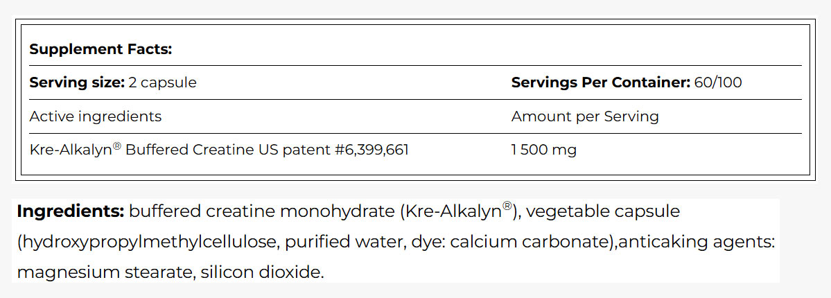 Kre-Alkalyn® öppen förpackning