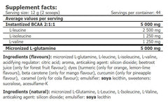 Amix - L-Glutamin + BCAA - 360 kapsler