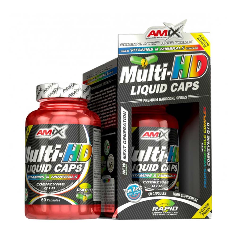 Amix - Multi-HD Nestemäiset Kapselit - 60 Kapselia
