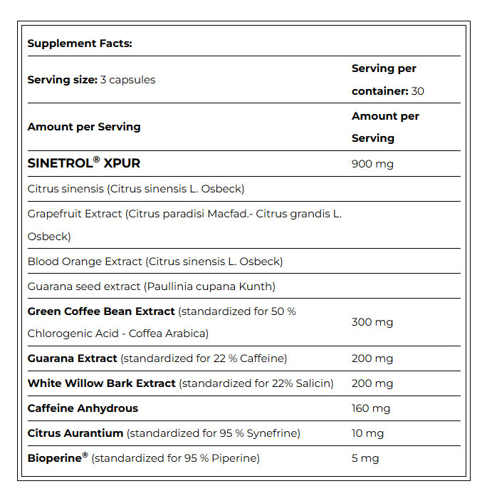 Amix - Thermogenic Fat Burner - 90 Caps