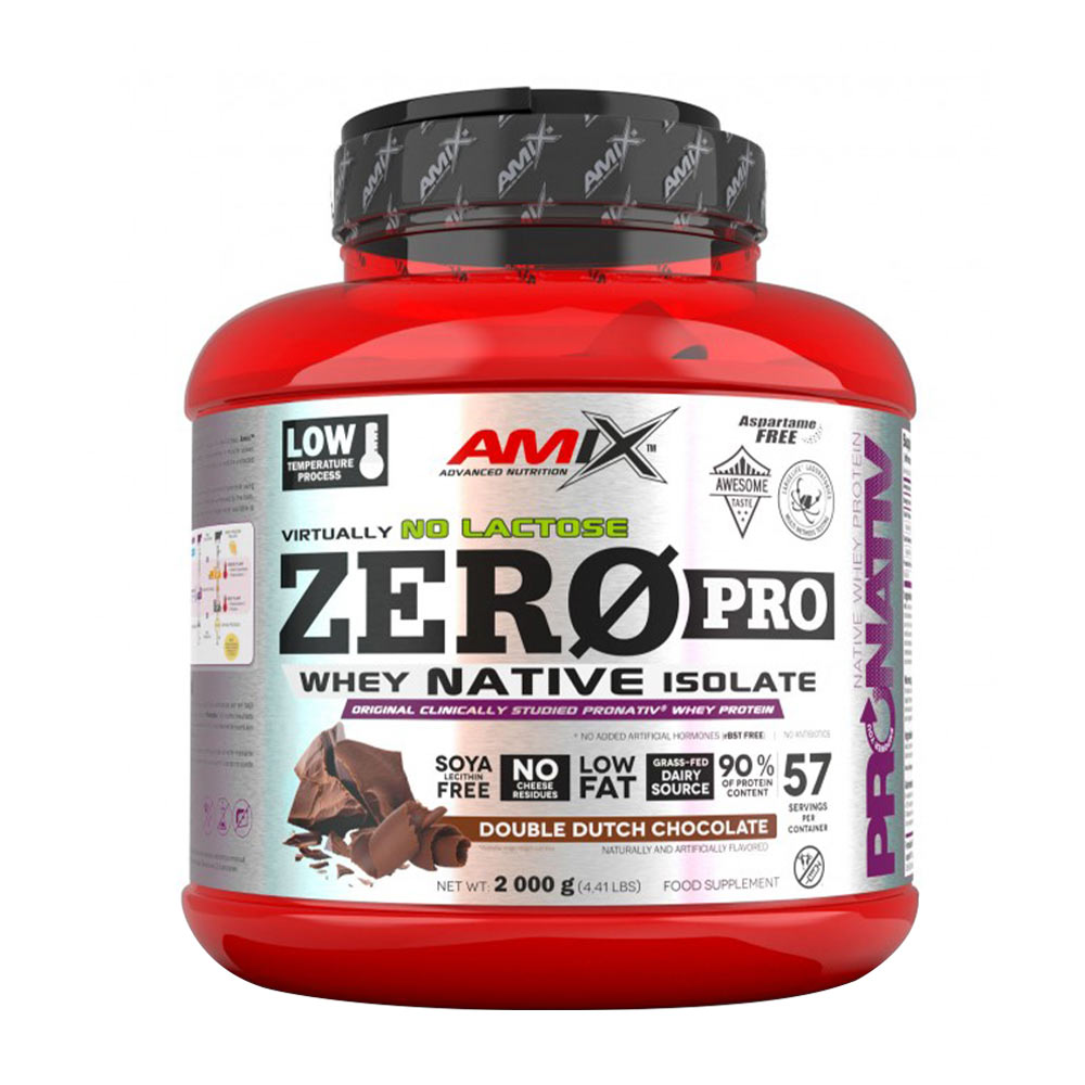 Zero Pro Whey Native Isolate ingredienser lista